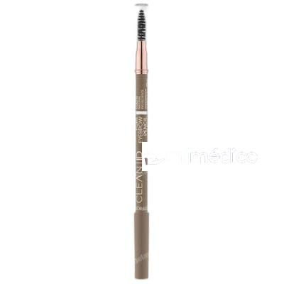 CLEAN ID LAPIZ PARA CEJAS PURE 040 ASH BROWN CATRICE COSMETICS