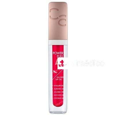 ACEITE LABIAL POWER FULL 5 GLOSSY 450 ML 040 RASPBERRY GLOW CATRICE COSMETICS