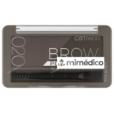 SOMBRAS PARA CEJAS WATERPROOF 4 GR 020 ASH BROWN CATRICE COSMETICS