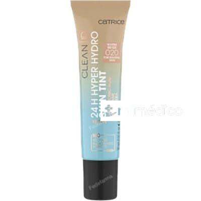 BB CREAM HIDRATANTE 24H HYPER HYDRO 30 ML 020 WARM BEIGE CATRICE COSMETICS