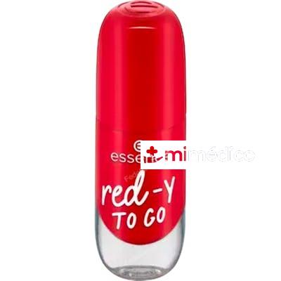 GEL NAIL COLOUR ESMALTE DE UNAS 8 ML 56 RED Y TO GO ESSENCE