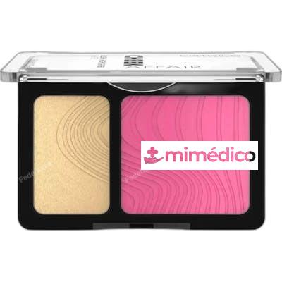 CHEEK AFFAIR PALETA DE COLORETE ILUMINADOR 10 GR 010 LOVE A CATRICE COSMETICS