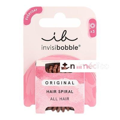 COLETERO ORIGINAL 3 PIEZAS PRETZEL BROWN INVISIBOBBLE