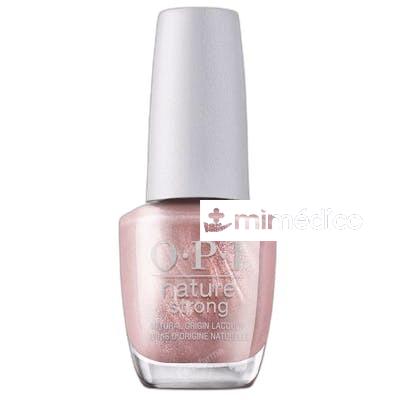 ESMALTE DE UNAS NATURE STRONG 15 ML INTENTIONS ARE ROSE GOLD OPI