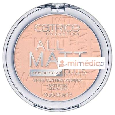 POLVO MATIFICANTE ALL MATT PLUS 010 TRANSPARENT CATRICE COSMETICS