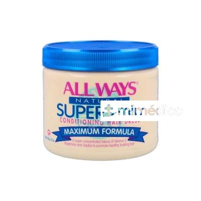 SUPER GRO MAXIMUM CREMA CAPILAR DRESS 155 GR NA ALL WAYS