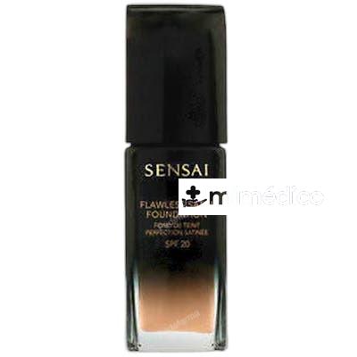 SENSAI FLAWLESS SATIN FOUNDATION SPF20 COLOR 102 IVORY BEIG SENSAI
