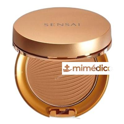 SILKY BRONZE VELO NATURAL COMPACTO SPF 20 85 GR SC04 DARK SENSAI