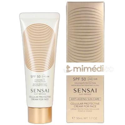SILKY BRONZE CELLULAR PROTECTIVE CREMA FACIAL 50 ML SPF 50 SENSAI