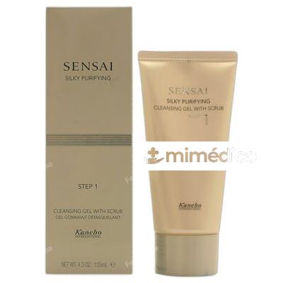 SILKY PURIFYING CLEANSING GEL WITH SCRUB 125 ML SENSAI