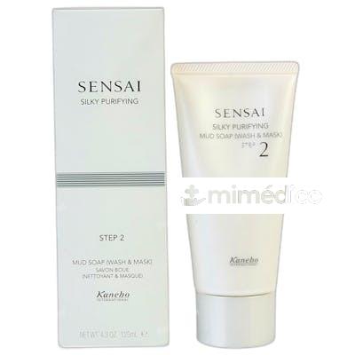 SILKY PURIFYING MUD SOAP WASH MASK 125 ML SENSAI