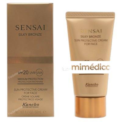 SILKY BRONZE SUN PROTECTIVE CREAM FOR FACE 50 ML SPF 50 SENSAI
