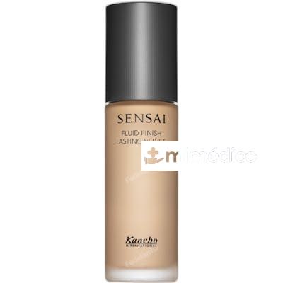 SENSAI FOUNDATION FLUID FINISH LASTING VELVET FV 204 ALMOND SENSAI