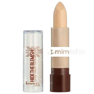 CORRECTOR HIDE THE BLEMISH 45 GR 001 IVORY RIMMEL LONDON
