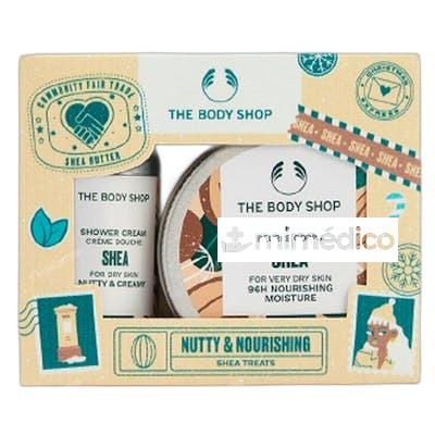 SHEA NUTTY NOURISHING SET CUIDADO CORPORAL 2 PIEZAS THE BODY SHOP