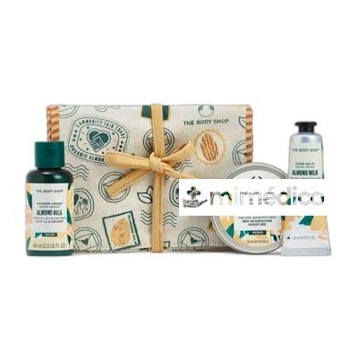 ALMOND MILK SET 4 PIEZAS NA THE BODY SHOP