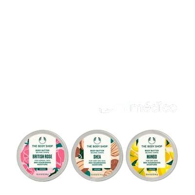 COMFORT CHEER SET MANTECAS CORPORALES 3 PIEZAS NA THE BODY SHOP