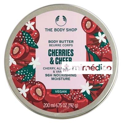 CHERRIES CHEER MANTECA CORPORAL 200 ML NA THE BODY SHOP