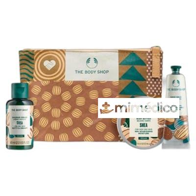 SHEA SET PARA PIELES MUY SECAS 4 PIEZAS NA THE BODY SHOP