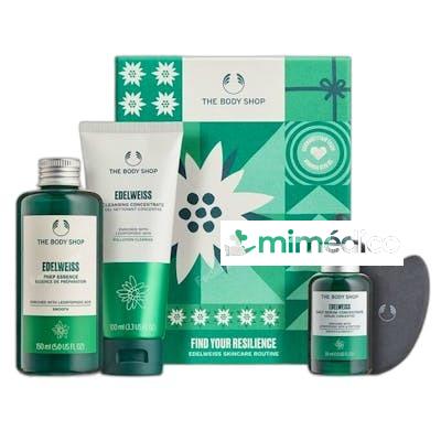 EDELWEISS SET CUIDADO FACIAL 4 PIEZAS NA THE BODY SHOP