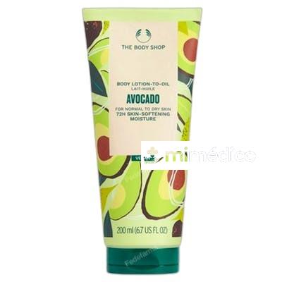 AVOCADO LOCION CORPORAL EN ACEITE 200 ML NA THE BODY SHOP