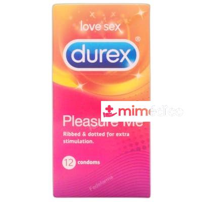 PRESERVATIVO PLEASURE ME 12 UDS NA DUREX