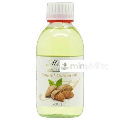NATURAL ALMOND OIL 200 ML NA MAMADO