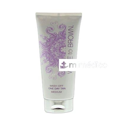 GEL BRONCEADOR ACLARADOR ONE DAY TAN MEDIO 125 ML NA WHITE TO BROWN