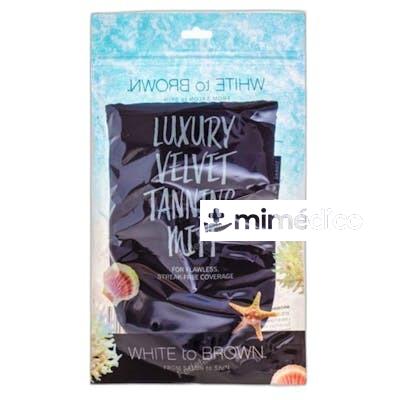 MITON DE APLICACION DE TERCIOPELO DE LUJO NA WHITE TO BROWN