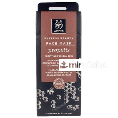 EXPRESS BEAUTY FACIAL MASCARILLA PROPOLIS 2X8 ML NA APIVITA