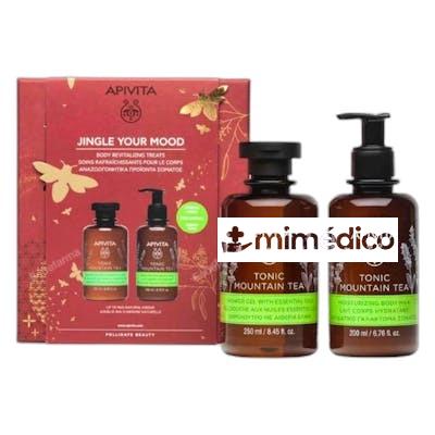 TONIC MOUNTAIN TEA JINGLE YOUR MOOD PROMO PACK 2 PIEZAS NA APIVITA