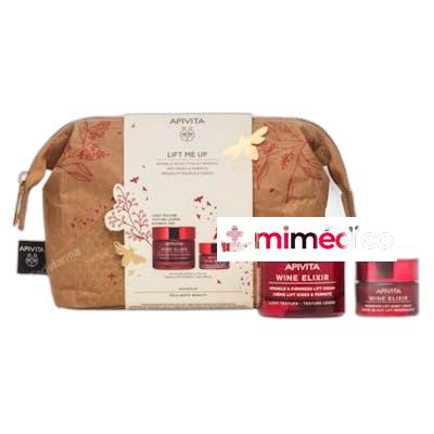 WINE ELIXIR CREMA LIGERA COFRE 2 PIEZAS NA APIVITA