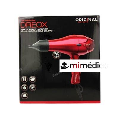 ORIGINAL DREOX SECADOR DE CABELLO 2000 W ROJO SINELCO