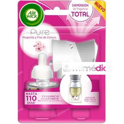 AMBIENTADOR ELECTRICO PURE FLORES DE CEREZO ASIA APARATO Y R AIR WICK