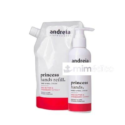 RECAMBIO CREMA PIES Y MANOS PRINCESA 400 ML NA ANDREIA PROFESSIONAL