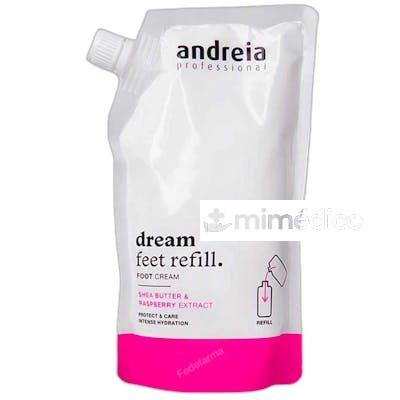 CREMA HIDRATANTE PARA PIES DREAM FEET REFILL 400 ML NA ANDREIA PROFESSIONAL