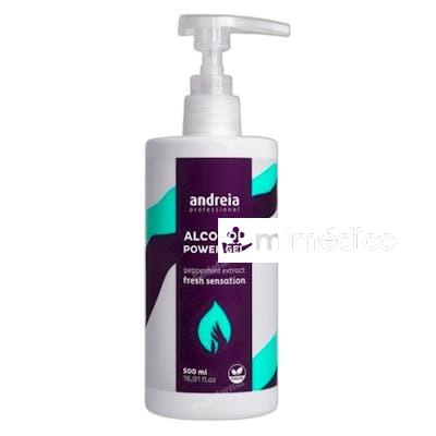 ALCOHOL POWER GEL HIGIENIZANTE REFRESCANTE 500 ML ANDREIA PROFESSIONAL