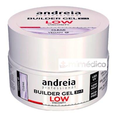 BUILDER GEL VISCOSIDAD LENTA 22 GR CLEAR ANDREIA PROFESSIONAL