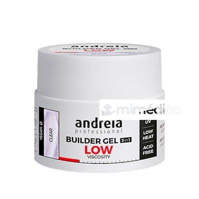 BUILDER GEL VISCOSIDAD LENTA 44 GR CLEAR ANDREIA PROFESSIONAL