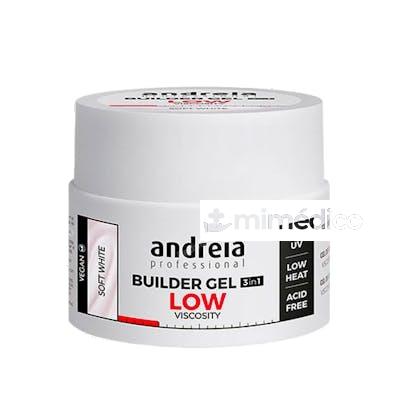 BUILDER GEL VISCOSIDAD LENTA 44 GR SOFT WHITE ANDREIA PROFESSIONAL