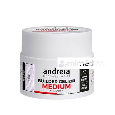 GEL CONSTRUCTOR DE VISCOSIDAD MEDIA CLEAR 44 GR NA ANDREIA PROFESSIONAL