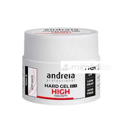 HARD GEL VISCOSIDAD ALTA SOFT 44 GR SOFT WHITE ANDREIA PROFESSIONAL