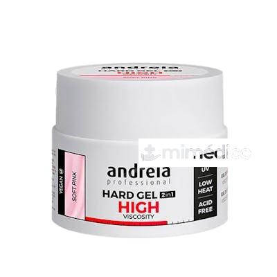 HARD GEL VISCOSIDAD ALTA SOFT 44 GR SOFT PINK ANDREIA PROFESSIONAL