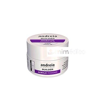 BUILDER POLVO ACRILICO 20 GR CLEAR ANDREIA PROFESSIONAL