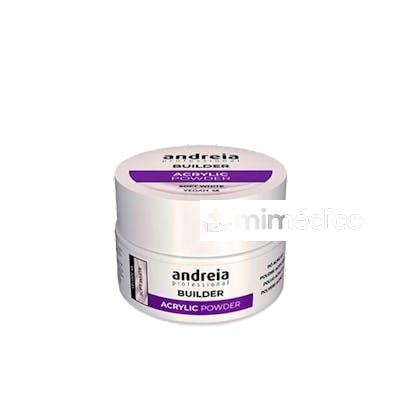 BUILDER POLVO ACRILICO SOFT WHITE NA ANDREIA PROFESSIONAL