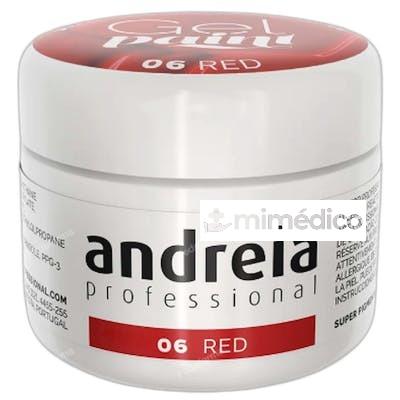 GEL PAINT 4 ML 06 RED ANDREIA PROFESSIONAL