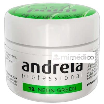 GEL PAINT 4 ML 12 NEON GREEN ANDREIA PROFESSIONAL