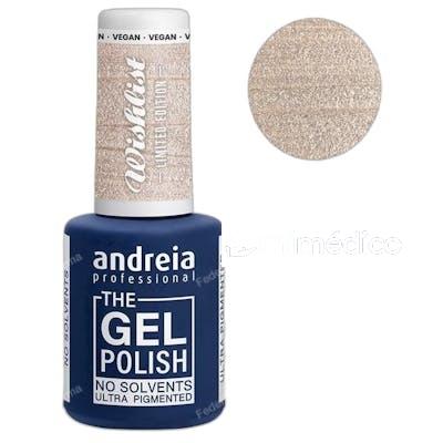 THE GEL POLISH ESMALTE EN GEL WISHLIST 105 ML WL4 PAZ SHIMME ANDREIA PROFESSIONAL