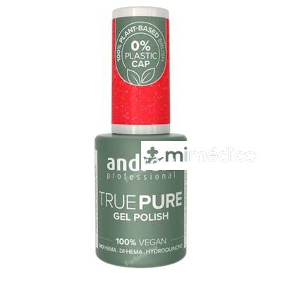 TRUE PURE ESMALTE EN GEL 105 ML T20 GLITTER ROSA NEON ANDREIA PROFESSIONAL