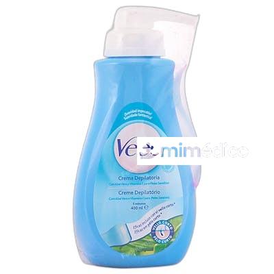 DEPILACION CREMA DOSIFICADORA 400 PIELES SENSIBLES 400 ML VEET